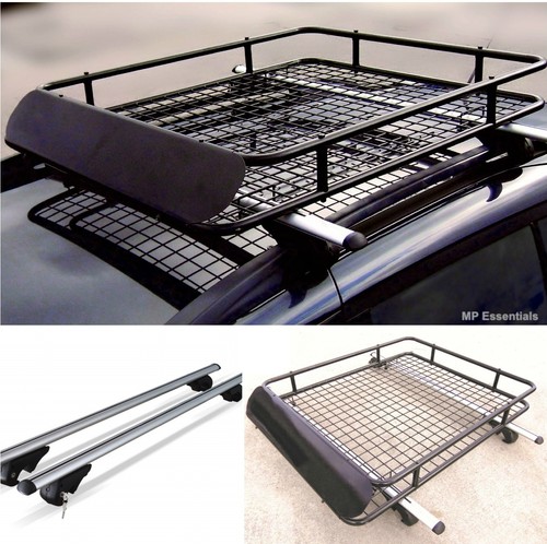 Lockable aluminium roof rail - aluminium,